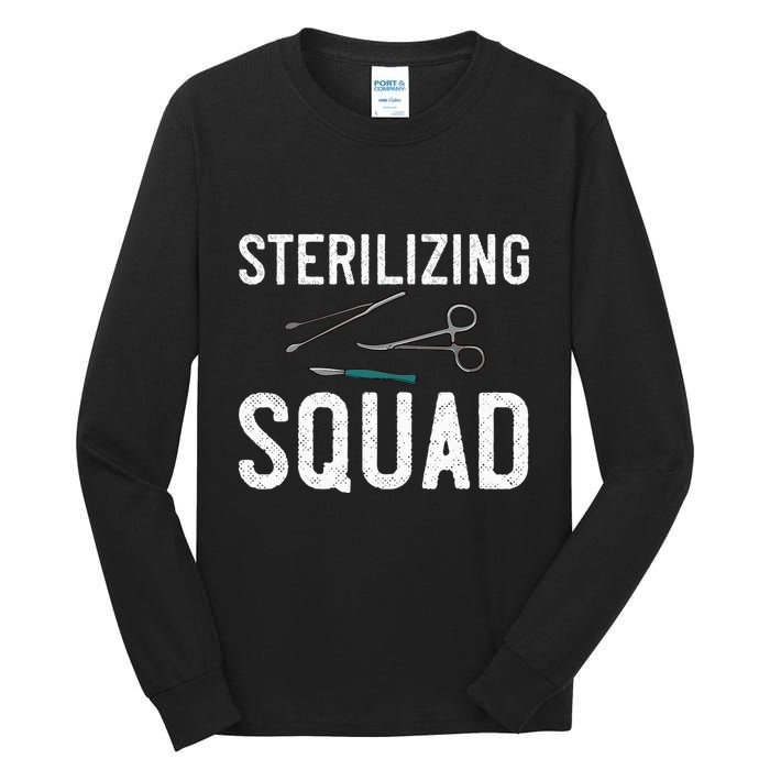 Sterile Processing Technician Certification Manager Tech Tall Long Sleeve T-Shirt