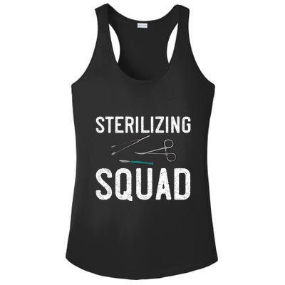 Sterile Processing Technician Certification Manager Tech Ladies PosiCharge Competitor Racerback Tank