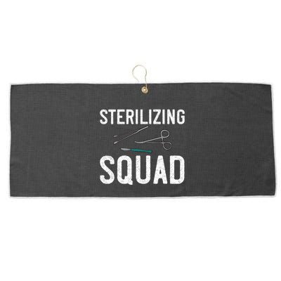 Sterile Processing Technician Certification Manager Tech Large Microfiber Waffle Golf Towel