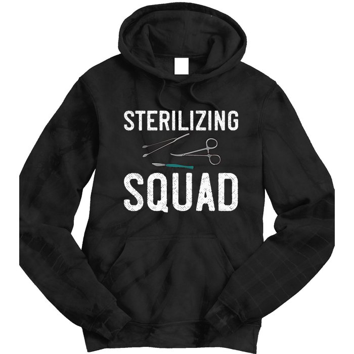 Sterile Processing Technician Certification Manager Tech Tie Dye Hoodie