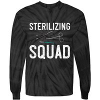 Sterile Processing Technician Certification Manager Tech Tie-Dye Long Sleeve Shirt
