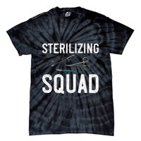 Sterile Processing Technician Certification Manager Tech Tie-Dye T-Shirt