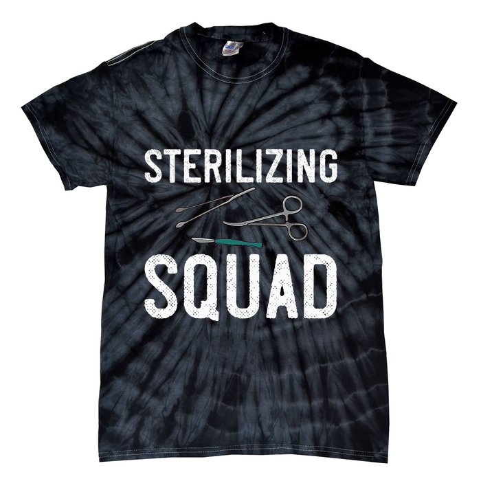 Sterile Processing Technician Certification Manager Tech Tie-Dye T-Shirt