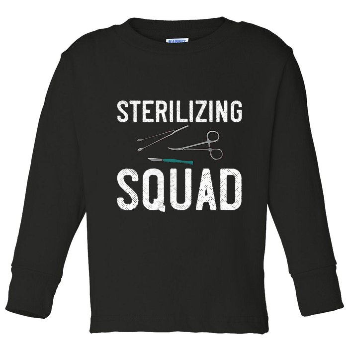 Sterile Processing Technician Certification Manager Tech Toddler Long Sleeve Shirt