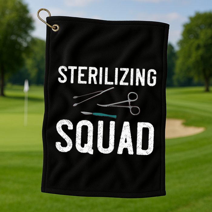 Sterile Processing Technician Certification Manager Tech Golf Towel