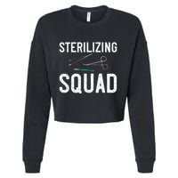 Sterile Processing Technician Certification Manager Tech Cropped Pullover Crew