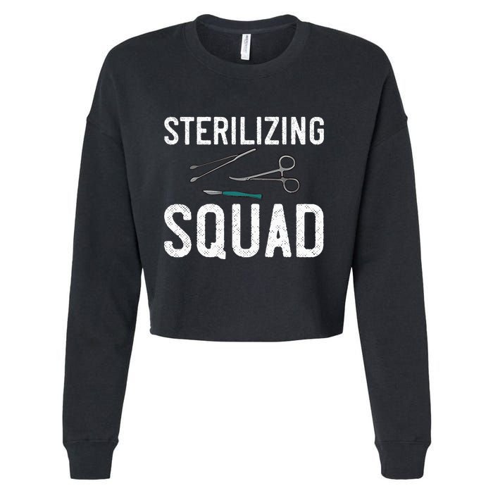 Sterile Processing Technician Certification Manager Tech Cropped Pullover Crew