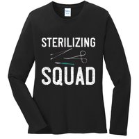 Sterile Processing Technician Certification Manager Tech Ladies Long Sleeve Shirt