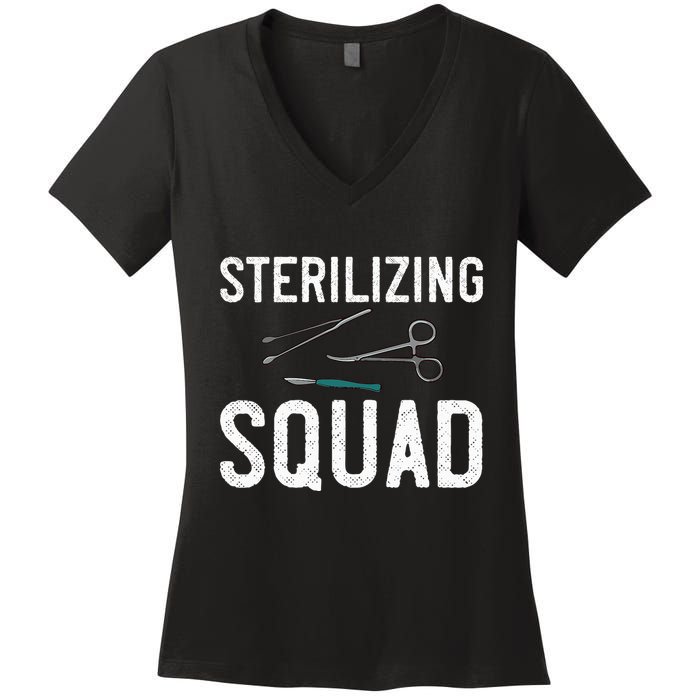 Sterile Processing Technician Certification Manager Tech Women's V-Neck T-Shirt