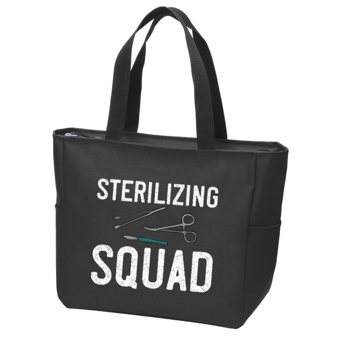Sterile Processing Technician Certification Manager Tech Zip Tote Bag