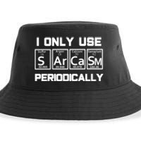 Sarcasm Periodic Table Element Weird Science Joke Gift Sustainable Bucket Hat