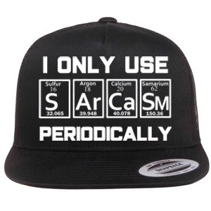 Sarcasm Periodic Table Element Weird Science Joke Gift Flat Bill Trucker Hat