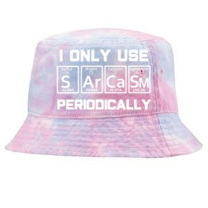 Sarcasm Periodic Table Element Weird Science Joke Gift Tie-Dyed Bucket Hat