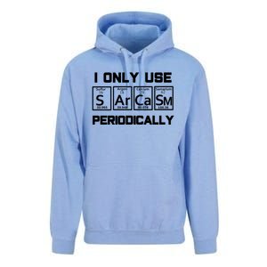 Sarcasm Periodic Table Element Weird Science Joke Gift Unisex Surf Hoodie