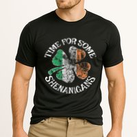St. Patrick's Time For Some Shenanigans Clover Funny Party Performance Shirt