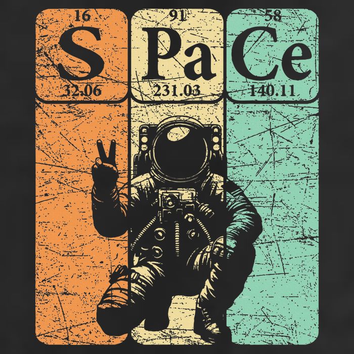 Space Periodic Table Elements Outer Space Nerd Cool Comfort Performance Bucket Hat
