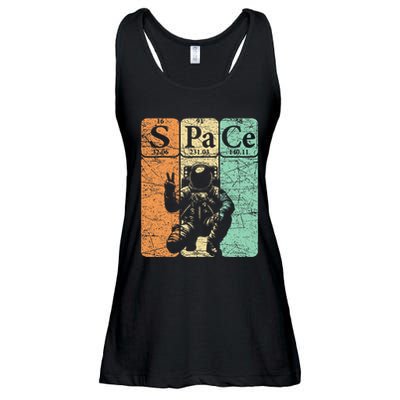 Space Periodic Table Elements Outer Space Nerd Ladies Essential Flowy Tank
