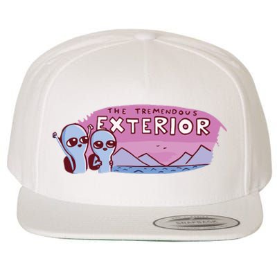 Strange Planet The Tremendous Exterior Wool Snapback Cap