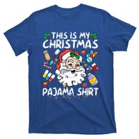 Santa Pharmacy Tech Pharmacist This Is My Christmas Pajama Cute Gift T-Shirt