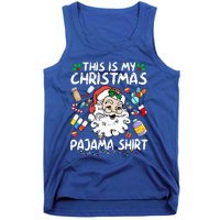 Santa Pharmacy Tech Pharmacist This Is My Christmas Pajama Cute Gift Tank Top