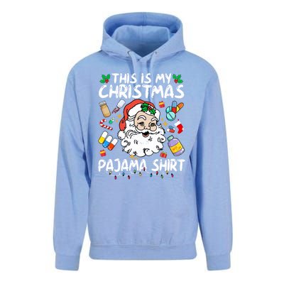 Santa Pharmacy Tech Pharmacist This Is My Christmas Pajama Cute Gift Unisex Surf Hoodie