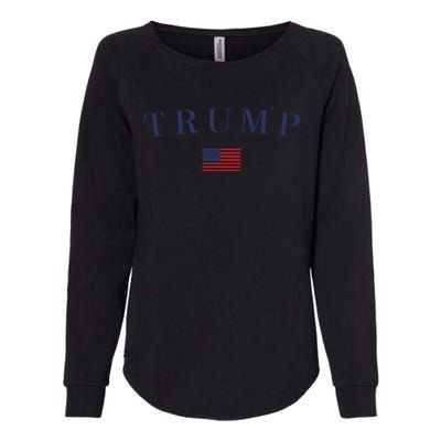 Support President Trump 2024 Womens California Wash Sweatshirt