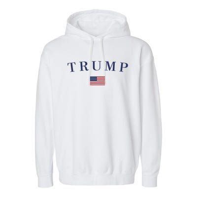 Support President Trump 2024 Garment-Dyed Fleece Hoodie