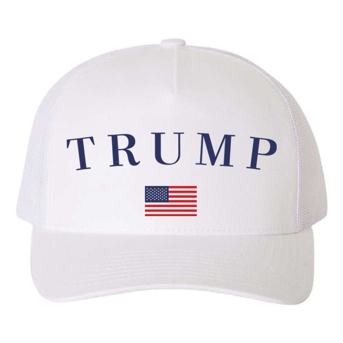 Support President Trump 2024 Yupoong Adult 5-Panel Trucker Hat