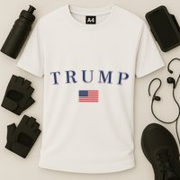 Support President Trump 2024 Cooling Performance Crew T-Shirt