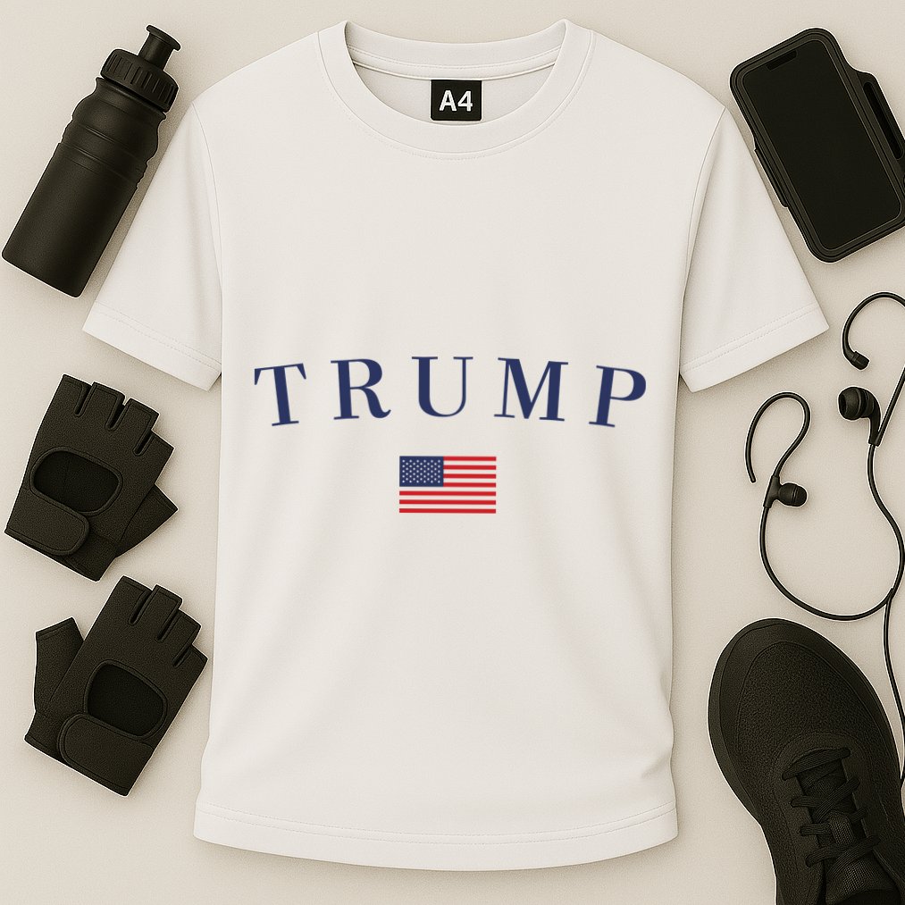 Support President Trump 2024 Cooling Performance Crew T-Shirt