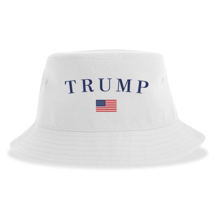 Support President Trump 2024 Sustainable Bucket Hat