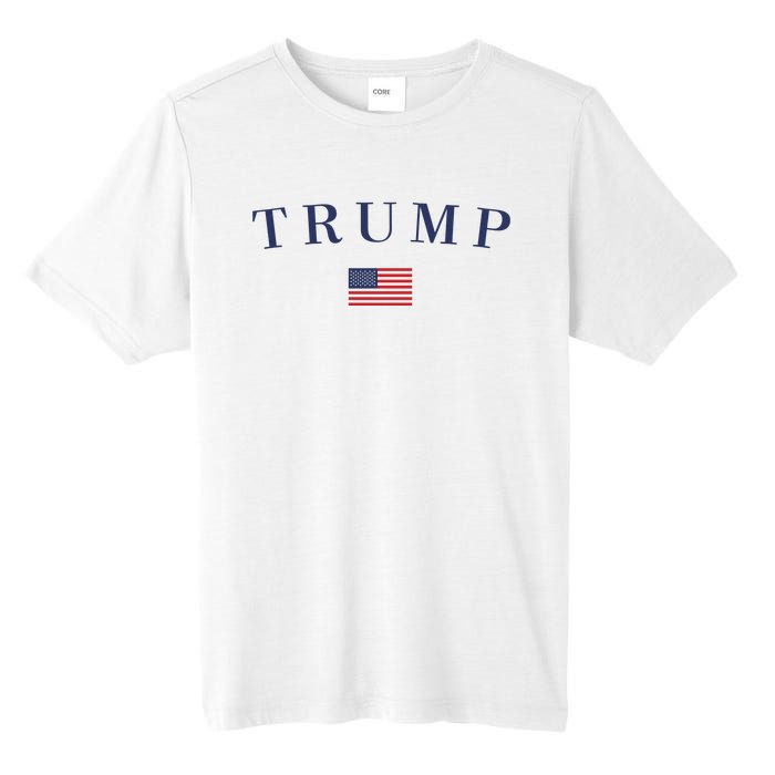 Support President Trump 2024 Tall Fusion ChromaSoft Performance T-Shirt