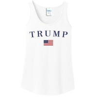 Support President Trump 2024 Ladies Essential Tank