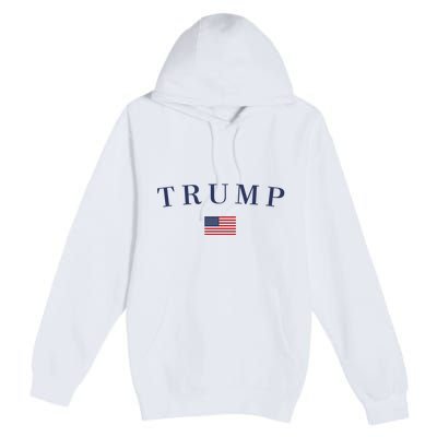 Support President Trump 2024 Premium Pullover Hoodie