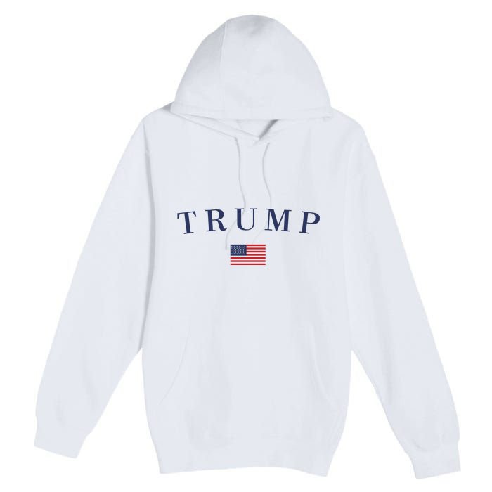 Support President Trump 2024 Premium Pullover Hoodie