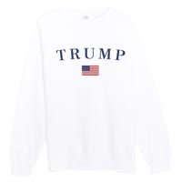 Support President Trump 2024 Premium Crewneck Sweatshirt