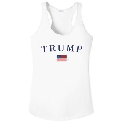 Support President Trump 2024 Ladies PosiCharge Competitor Racerback Tank