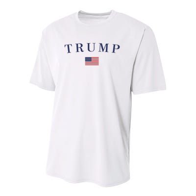 Support President Trump 2024 Youth Performance Sprint T-Shirt