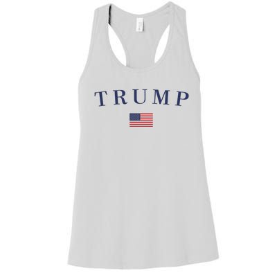 Support President Trump 2024 Women's Racerback Tank