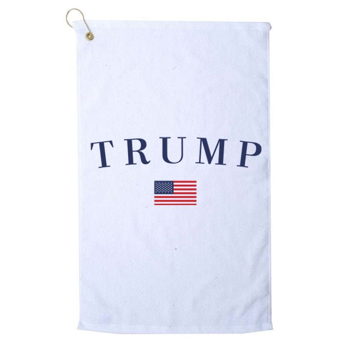 Support President Trump 2024 Platinum Collection Golf Towel