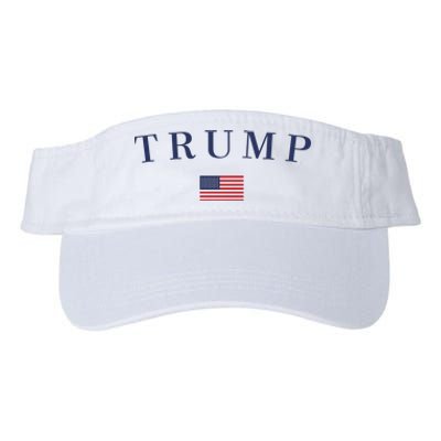 Support President Trump 2024 Valucap Bio-Washed Visor