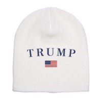 Support President Trump 2024 Short Acrylic Beanie