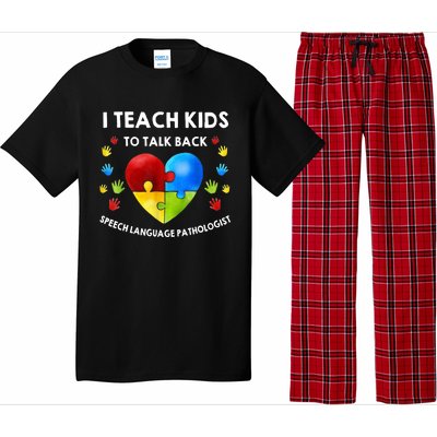 Speech Pathology Therapy Talk Autism Awareness Month Pajama Set