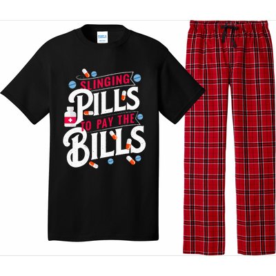 Slinging Pills to Pay The Bills Pharmacist Apothecary RPh Pajama Set