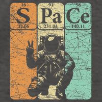 Space Periodic Table Elements Outer Space Nerd Vector Backpack