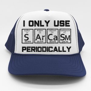 Sarcasm Periodic Table Element Science Joke Trucker Hat