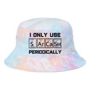 Sarcasm Periodic Table Element Science Joke Tie Dye Newport Bucket Hat