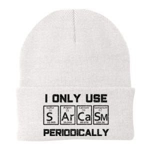 Sarcasm Periodic Table Element Science Joke Knit Cap Winter Beanie