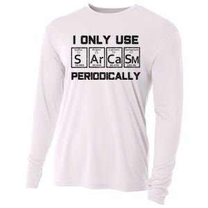 Sarcasm Periodic Table Element Science Joke Cooling Performance Long Sleeve Crew