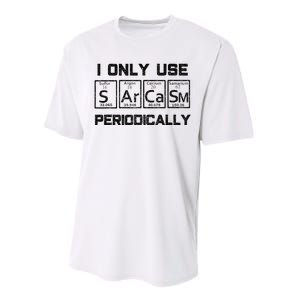 Sarcasm Periodic Table Element Science Joke Performance Sprint T-Shirt